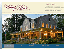 Tablet Screenshot of hilltophousebb.com